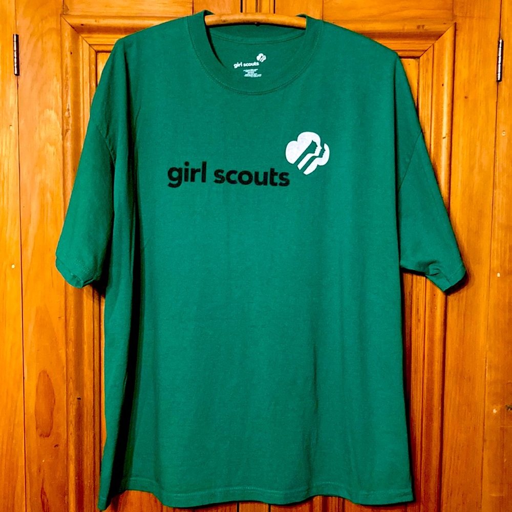 Girl Scouts Green Short Sleeve T-Shirt Women’s 2X (20W-22W)